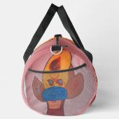 Futuristic Animal Art Large Duffel Bag Plunjezak (Rechts)