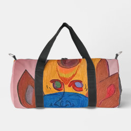 Futuristic Animal Art Small Duffel Bag Plunjezak