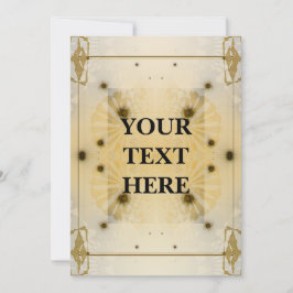 Futuristic Art Deco Uitnodiging