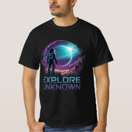 Futuristic Astronaut - Sci-Fi Space Adventure T-shirt