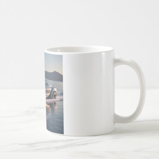 Futuristic Car Koffiemok (Rechts)