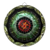 Futuristic Chrystal X7-10A-kleurenkaart Dartbord (Voorkant)