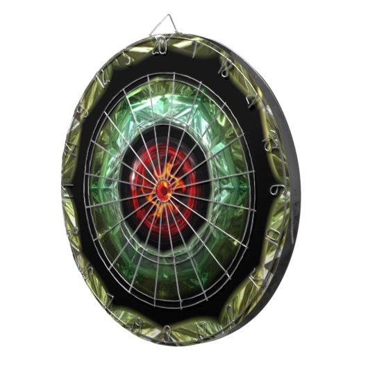 Futuristic Chrystal X7-10A-kleurenkaart Dartbord (Voorkant Rechts)