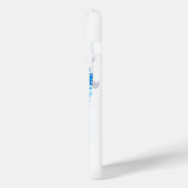 Futuristic Cyber HUD Case – Digital Tech Interface (Achterkant / Links)