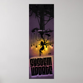 Futuristic Cyberpunk Sci Fi Fantasy VR Artwork Poster