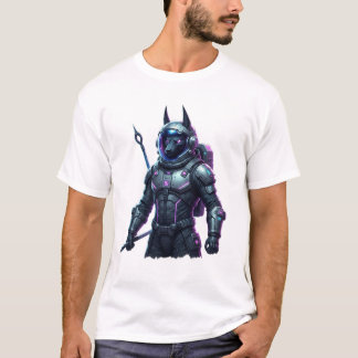 Futuristic Cyberpunk Warrior Sci-Fi Graphic T-Shir T-shirt