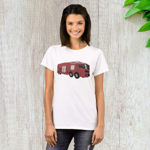 Futuristic Fire Truck T-shirt