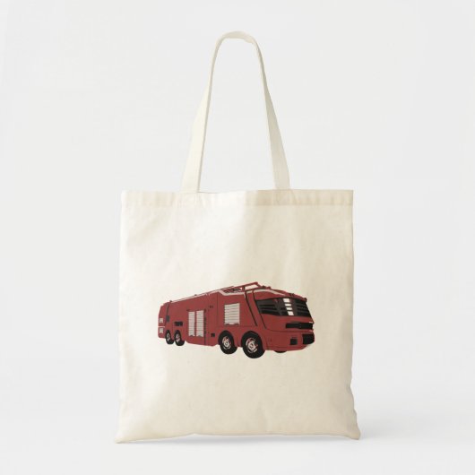 Futuristic Fire Truck Tote Bag (Voorkant)