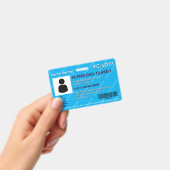 Futuristic Flying Car License Badge (Handheld)