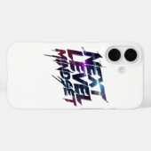 Futuristic Glitch Typography for Success Case-Mate iPhone Case (Achterkant (horizontaal))