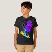 Futuristic Graphic Design Robot 1  T-shirt (Voorkant volledig)