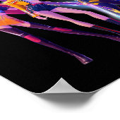 Futuristic K-Pop Style Cyberpunk Girl Group Poster (Hoek)