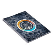 Futuristic Kaleidoscope Patroon Notitieboek (Rechterzijde)