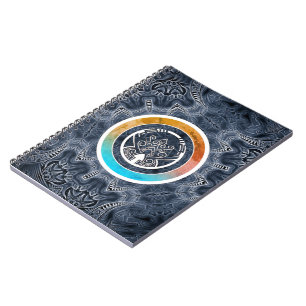 Futuristic Kaleidoscope Patroon Notitieboek