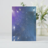 Futuristic Legale Uitnodiging van het Netwerk van (Staand voorkant)