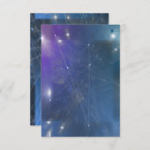 Futuristic Legale Uitnodiging van het Netwerk van (Voorkant / Achterkant)