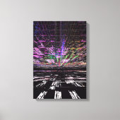 Futuristic Lights Canvas Afdruk (Voorkant)