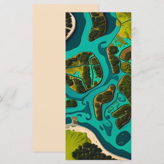 Futuristic Marshlands (Voorkant / Achterkant)