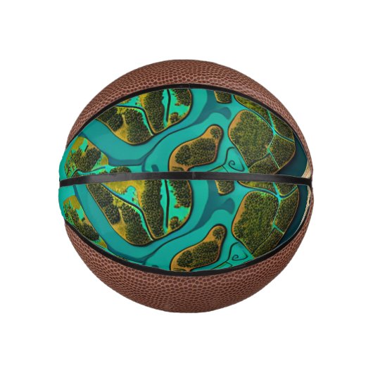 Futuristic Marshlands Basketbal (Voorkant)