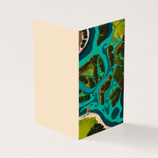 Futuristic Marshlands Kaart (Buitenkant)