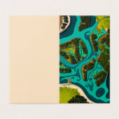 Futuristic Marshlands Kaart (Buitenkant ongevouwen)