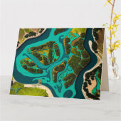 Futuristic Marshlands Kaart (Gele Bloem)