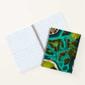 Futuristic Marshlands Notitieboek (Binnen)