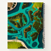 Futuristic Marshlands Notitieboek (Achterkant)