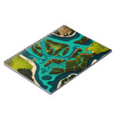 Futuristic Marshlands Notitieboek (Linkerzijde)