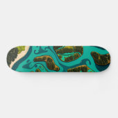 Futuristic Marshlands Persoonlijk Skateboard (Horizontaal)