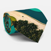 Futuristic Marshlands Stropdas (Opgerold)