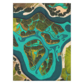 Futuristic Marshlands Tafelkleed (Voorkant)