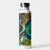 Futuristic Marshlands Waterfles (Rechts)