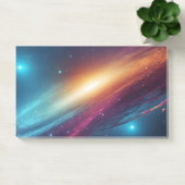 Futuristic Neon Space Galaxy Abstract Synthwave Post-it® Notes (Kantoor)
