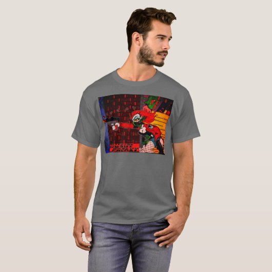 Futuristic Noel T-shirt (Voorkant volledig)