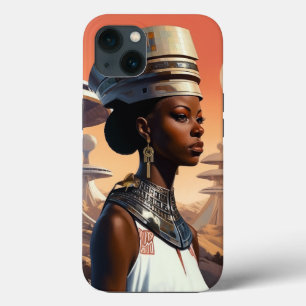 Futuristic Queen Afrofuturistic Science Fiction Case-Mate iPhone Case