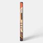 Futuristic Queen Afrofuturistic Science Fiction iPhone Hoesje (Linkerkant)