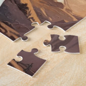 Futuristic Queen Afrofuturistic Science Fiction Legpuzzel (Zijkant)