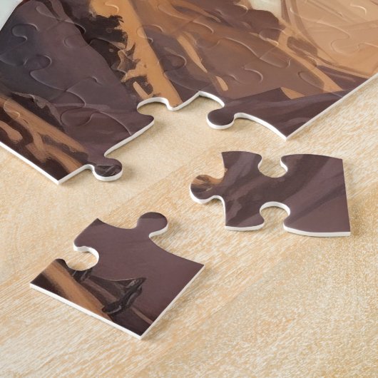 Futuristic Queen Afrofuturistic Science Fiction Legpuzzel (Zijkant)