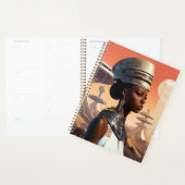 Futuristic Queen Afrofuturistic Science Fiction Planner (Display)