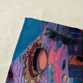 Futuristic Retro Arcade in Outer Space Strandlaken (In situ)