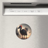 Futuristic Robotic Australian Emu, Magnet (Insitu (Vaatwasser))