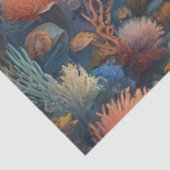 Futuristic scene of the Forest Landscape Tissuepapier (Detail)