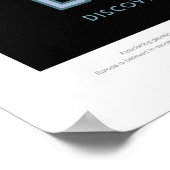 Futuristic Space Poster - Jupiter's Moon Europa (Hoek)