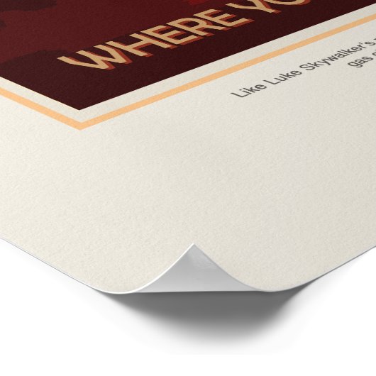 Futuristic Space Poster - Planet Kepler 16B (Hoek)