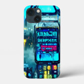 Futuristic Spooky Cyberpunk Steampunk Flip-Phone Case-Mate iPhone Case (Achterkant)