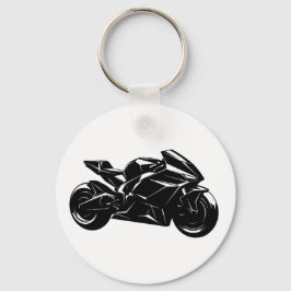 Futuristic Sport Motorcycle Design Sleutelhanger