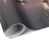 Futuristic towers floating above harbor cadeaupapier (Rol Hoek)