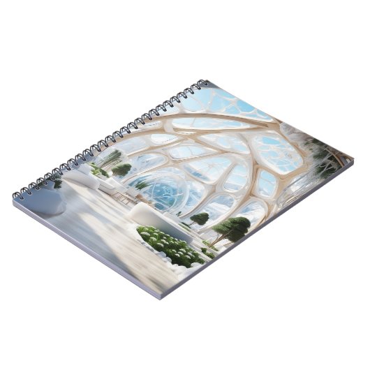 Futuristic town notitieboek (Linkerzijde)