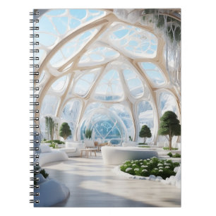 Futuristic town notitieboek